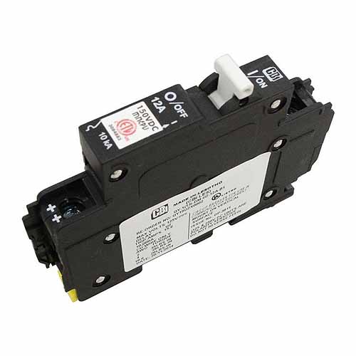 Midnite Solar MNEPV20 20 Amp 150 Volt DIN Rail Mount Breaker