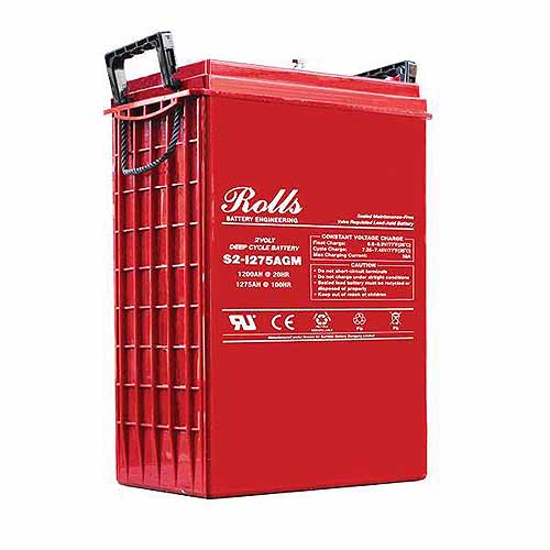 Rolls Surrette S2-1275 AGM Battery
