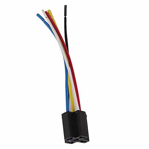 5-Pin Relay Socket, 12 Volt