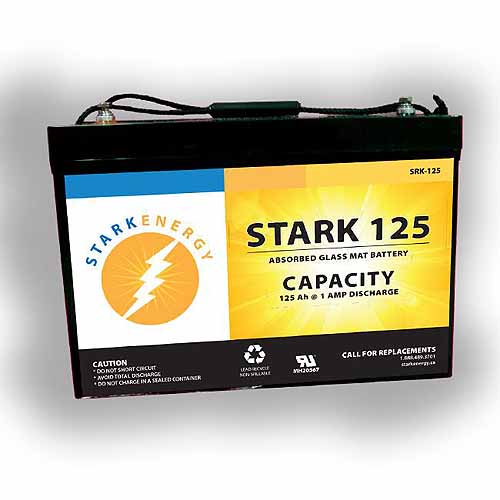 Stark SRK-125AGM Maintenance Free Solar Battery