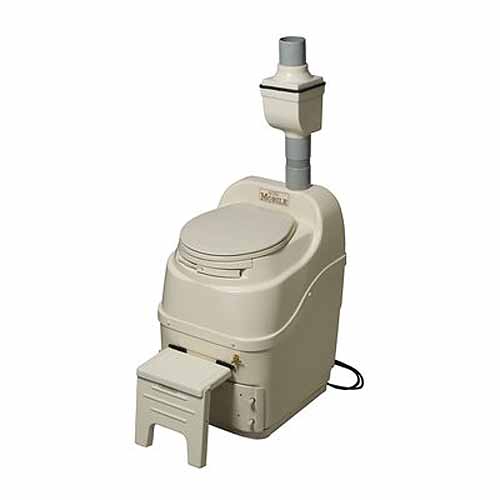 Sun-Mar Mobile 12V DC Composting Toilet