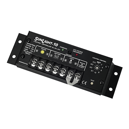 Morningstar SunLight SL-10L-24Volt 10A Charge/Lighting Controller