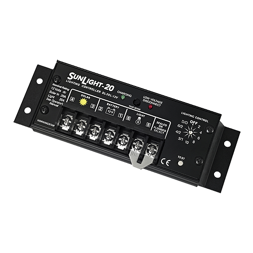 Morningstar SunLight SL-20L-12Volt 20A Charge/Lighting Controller