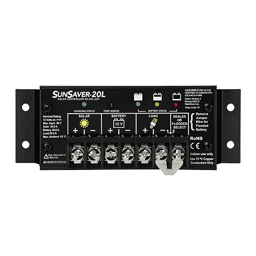 Morningstar SunSaver SS-20L-12V 20A Charge Controller