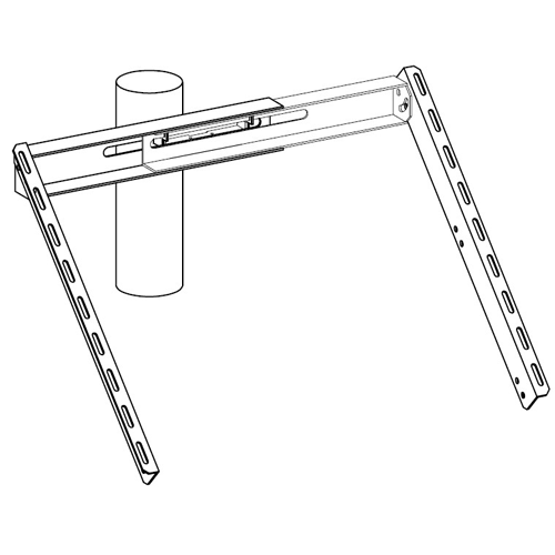 Tamarack Solar UNI-SP/01A, Side of Pole Solar Panel Mount