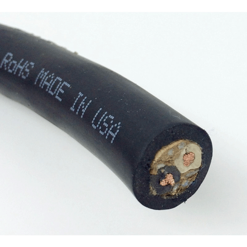 Outdoor cable, 2 conductor, #10