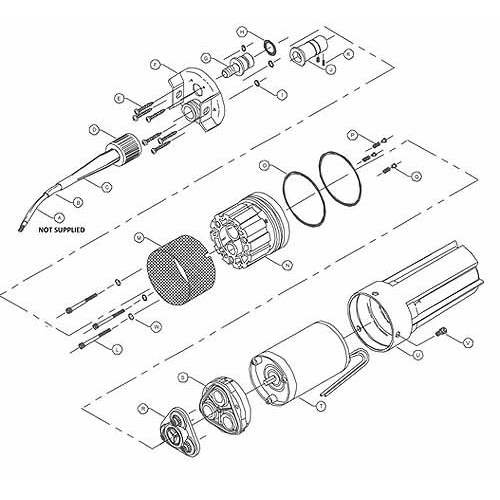 Shurflo Motor Replacement Kit For SF-9325
