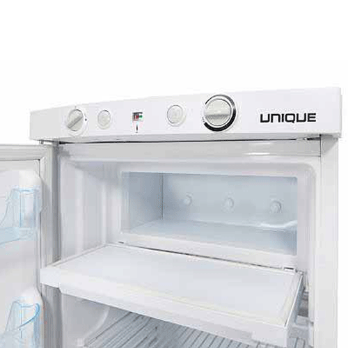 Unique UGP-3 3 Cubic Feet 3-Way Fridge, LPG/110/12V