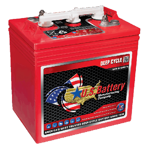 US Battery US 2200 XC2 Lead Acid Battery - 6 Volt, 232 Ah